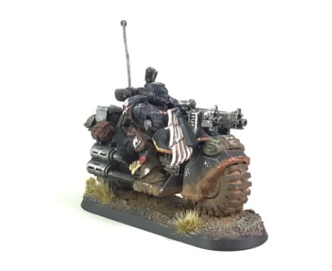 comprising ravenwing bikes, Sammeal master of the ravenwing on jetbike, two ravenwing vengence land speeders, two ravenwing n