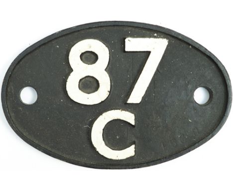 Shedplate 87C Danygraig 1949 to January 1960 for steam, March 1964 totally. This ex R&amp;SBR shed was home to an exotic coll