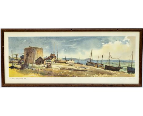 Carriage Print THE CINQUE PORT OF HYTHE, KENT by Jack Merriott R.I. from the Southern Region A Series, around 1951. In an ori