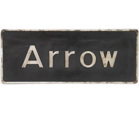 Nameplate ARROW ex British Railways class 67 diesel 67017. Built by General Motors / Alstom in Valencia Spain and landed in t