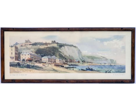 Carriage Print THE CINQUE PORT OF DOVER, KENT by Jack Merriott R.I. from the Southern Region A Series, around 1951. In an ori