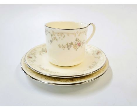 A Royal Doulton Romance Collection 'Diana' pattern dinner, part tea and part coffee service. (69)