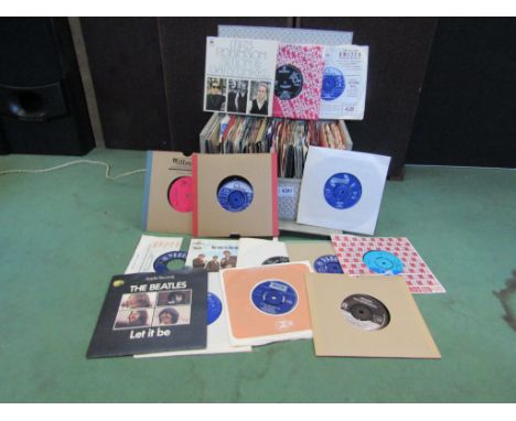 A case of assorted 1960's 7" singles and EPs including Jay And The Americans, Jet Harris, Brian Bennett, Heinz, Bob Dylan, Ja