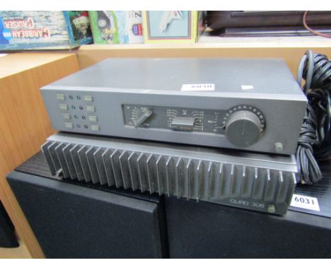 A Quad 306 power amplifier and Quad 34 control unit (2)