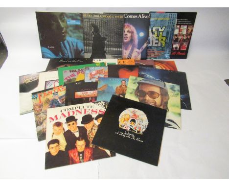 Mixed LP's including Queen, Neil Young, Stevie Wonder, Spandau Ballet, Sade, Michael Jackson, 'Easy Rider' soundtrack, Elton 