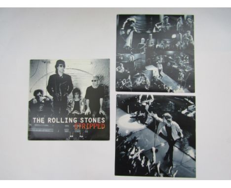 THE ROLLING STONES: 'Stripped' 2xLP, 7243 8 41040 1 6 (media VG, sleeve VG+)