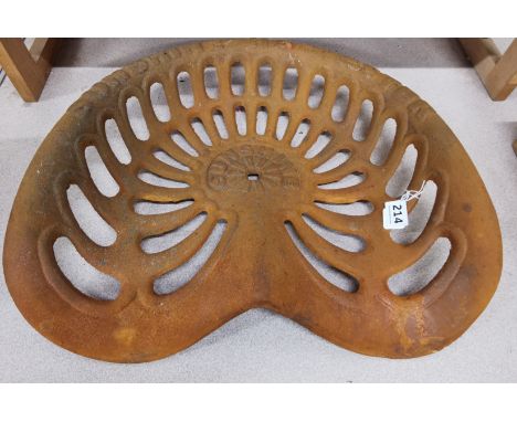 OLD TRACTOR SEAT