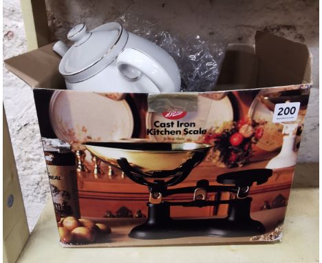 NEW SCALES &amp; COMMEMORATIVE TEAPOT