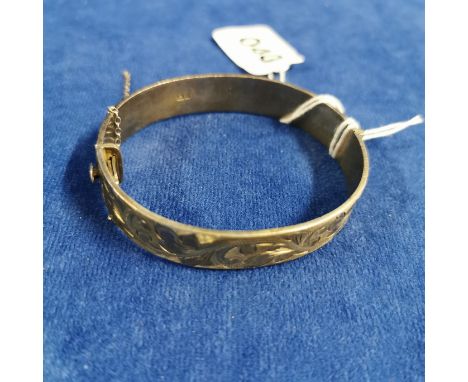 ANTIQUE SILVER BANGLE