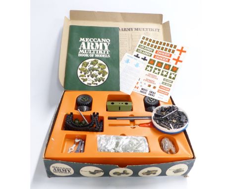 Meccano Army Multikit outfit, in original box.&nbsp;