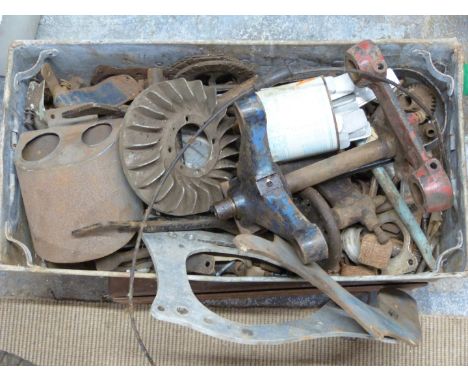 Motorbike parts including engine plates and yokes