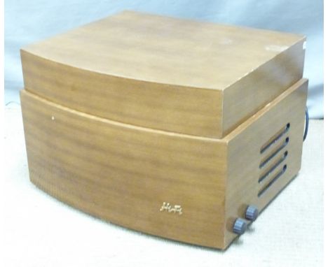 Vintage Pye black box record player