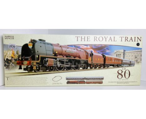 Hornby Marks &amp; Spencer 'The Royal Train' Train Set New &amp; Boxed - CONTENTS STILL SHRINK WRAPPED P&amp;P Group 2 (£18+V
