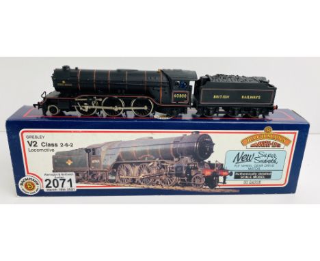Bachmann 'Green Arrow' V2 Loco with Instructions, Boxed - P&amp;P Group 1 (£14+VAT for the first lot and £1+VAT for subsequen