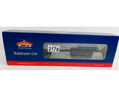 Bachmann 31-003 Robinson 04 6190 LNER Black Loco with Detail Pack, Instructions, Boxed - P&amp;P Group 1 (£14+VAT for the fir
