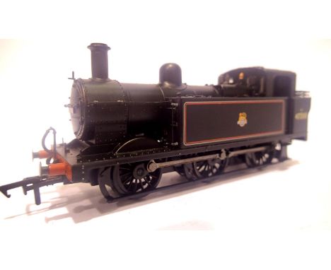 Bachmann Class 3F Jinty 47310 BR black, early crest in excellent condition, unboxed. P&amp;P Group 1 (£14+VAT for the first l