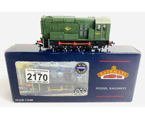 Bachmann 32-113 Class 08 Loco with Loose Cab Glazing SOLD AS SEEN, Boxed - P&amp;P Group 1 (£14+VAT for the first lot and £1+