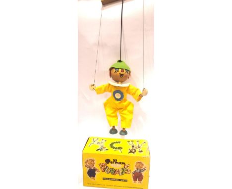Pelham Jumpette clown puppet. P&P Group 1 (£14+VAT for the first lot and £1+VAT for subsequent lots)Condition Report: Very go