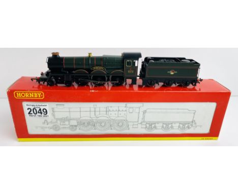 Hornby R2424 Castle Class 5074 'Hampden Castle' Loco with Detail Pack, Boxed - P&amp;P Group 1 (£14+VAT for the first lot and
