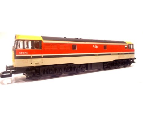 Lima Class 31 BR Research Livery, 31970 in excellent condition, missing one coupling, unboxed. P&amp;P Group 1 (£14+VAT for t