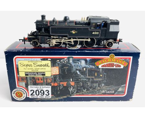 Bachmann 31-452 Ivatt 2-6-2 Tank 41313 Loco with Instructions, Boxed - P&amp;P Group 1 (£14+VAT for the first lot and £1+VAT 
