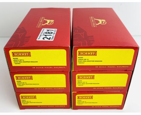 Hornby R6885 2x Triple Pack Wagons Pack EWS HEA Hopper Wagons NEW EX SHOP STOCK Boxed - P&amp;P Group 1 (£14+VAT for the firs