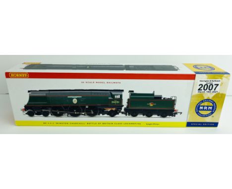 Hornby R2385 'Winston Churchill' NRM Loco with Detail Pack, Instructions, Boxed - P&amp;P Group 1 (£14+VAT for the first lot 
