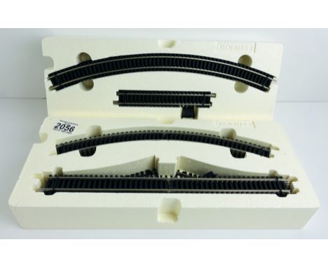 2x Oval of Hornby Track Unused Split from Set  - P&amp;P Group 2 (£18+VAT for the first lot and £3+VAT for subsequent lots) 