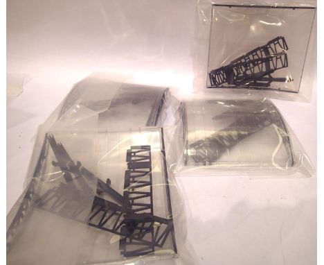 four Hornby overall station roof sets. P&amp;P Group 1 (£14+VAT for the first lot and £1+VAT for subsequent lots) 