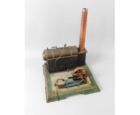 A Marklin 1930's model steam engine.