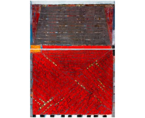 LEVAN LAGIDZE (GEORGIAN B. 1958)Untitled [A Diptych], 2012oil on canvasoverall: 180 x 130 cm (70 7/8 x 51 1/8 in.)each panel 