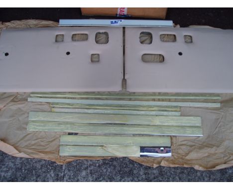 Door tread plates for Rolls Royce Silver Spur or Bentley Turbo R. These are brand new still in there protected covering