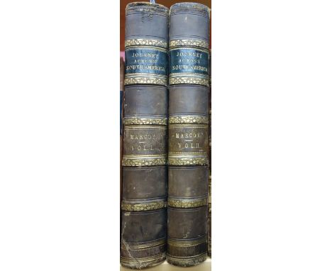 MARCOY (P.)  A Journey Across South America  . . .  First Edition, 2 vols. num. engraved plates & text illus., 10 coloured ma