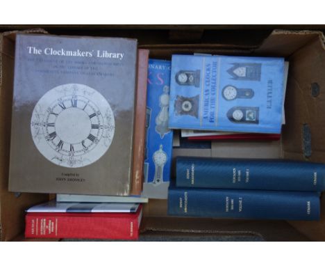 HOROLOGY - General aspects, mostly modern, with a few European / US interest; and some others on scientific instruments, mech