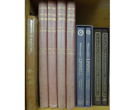 GILBERT (C.)   The Life and Works of Thomas Chippendale. 2 vols. (text & plates); gilt cloth in slipcase, 4to. 1978;  sold wi