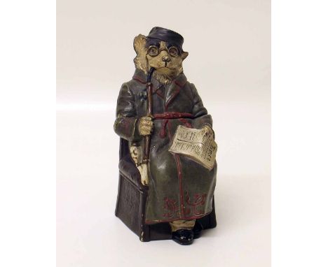 Johann Maresh tobacco jar. Condition report: see terms and conditions