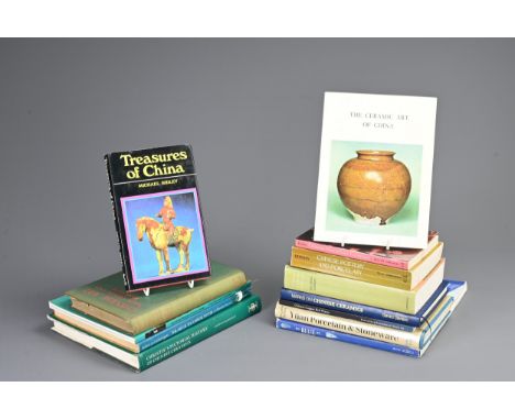 THIRTEEN REFERENCE BOOKS OF CHINESE INTEREST. Including: Yuan Porcelain and Stoneware, M. Medley, Chinese Copper Red Ware, Pe