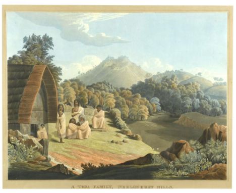 Captain Richard Barron  (British, c. 1798-1838) Views in India, among the Nilgiri Hills, to include ''Taken at Kandelmund, wh