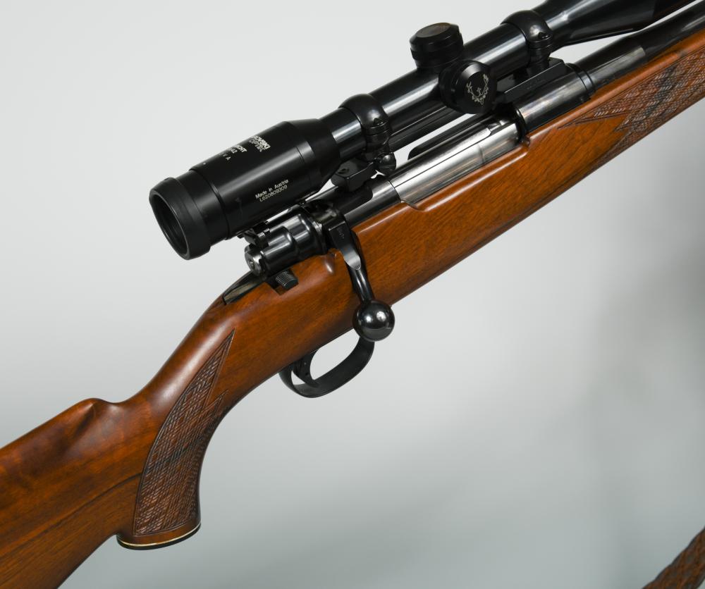 Lester, a 6.5x55 bolt action stutzen sporting rifle, No. 9512, mounted ...