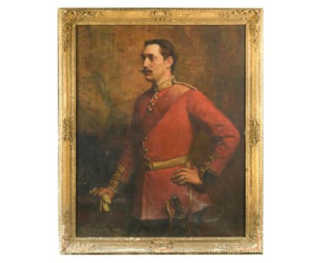 William Carter (British, 1863-1939) Portrait of Lieutenant Maximilian Dudley Digges Dalison of the Scots Guards (1852-1885) s
