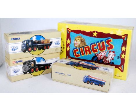 A collection of various boxed modern release Corgi Classics to include Ref. Nos. 97956, 97970, 97955, and CP10502, all in ori