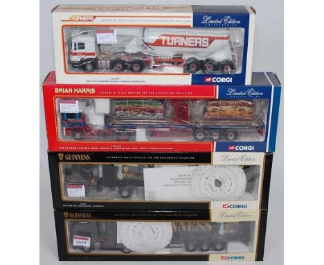 Four various boxed Corgi Hauliers of Renown 1/50 scale road transport diecasts, all appear as issued to include Ref. Nos. CC1