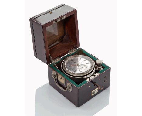 RICHARD WIDENHAM, EAST STREET, LONDON, A SMALL TWO-DAY MARINE CHRONOMETER WITH AUXILIARY COMPENSATION, No. 1160, CIRCA 1835
s