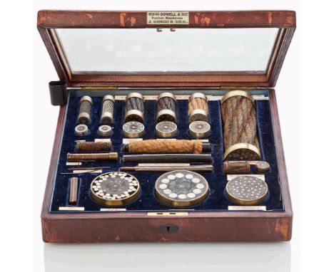 A FINE CASED SET OF TRANSATLANTIC TELEGRAPH CABLE SAMPLES BY SIEMENS, HALSKE & CO., LONDON, CIRCA 1868
twenty-four labelled s