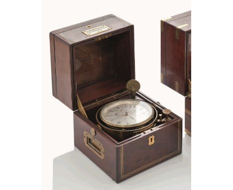 D. McGREGOR & Co., GLASGOW & GREENOCK, A TWO-DAY MARINE CHRONOMETER WITH MERCER'S AUXILIARY COMPENSATION BALANCE, No. J/5846,