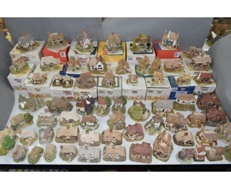 SIXTY FIVE LILLIPUT LANE SCULPTURES FROM SOUTH EAST COLLECTION, the following with boxes, deeds where mentioned The Anchor (d