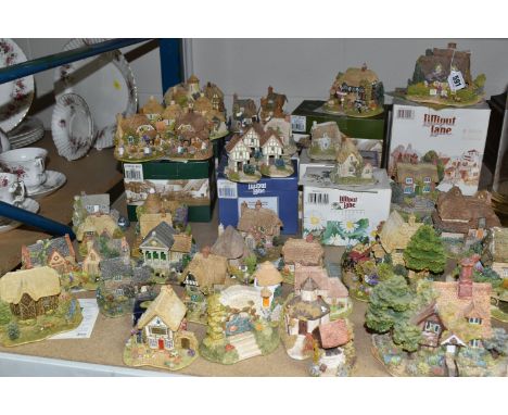 FORTY FOUR LILLIPUT LANE SCULPTURES FROM ANNIVERSARY AND SYMBOL OF MEMBERSHIP COLLECTIONS, some boxed and deeds where mention