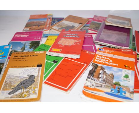Group of ordnance maps