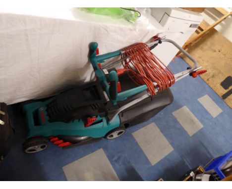 A Bosch Electric Rotary Lawn Mower 