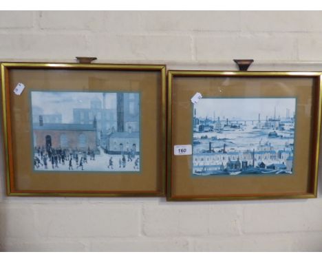 Two Small Lowry Prints 